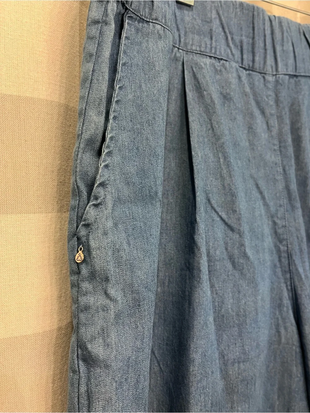 Goldie Light Blue Pull-On Chinos